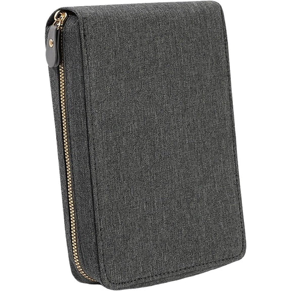 Empty Circular Knitting Needle Storage Bag - Zipper Pouch Organizer Case for Crochet Hooks Sewing Accessories Kit Bag