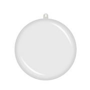 Empty Clear Ball Ornaments for Christmas Tree Hanging Ornaments Christmas Decorations Ball Sets of 5