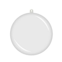Empty Clear Ball Ornaments for Christmas Tree Hanging Ornaments Christmas Decorations Ball Sets of 5