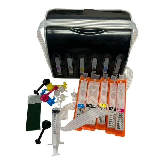 Empty Continuous Ink Supply System for Canon PGI-250 CLI-251 MG5620 MG6420 MG6620 MX722 MX922 iP7220