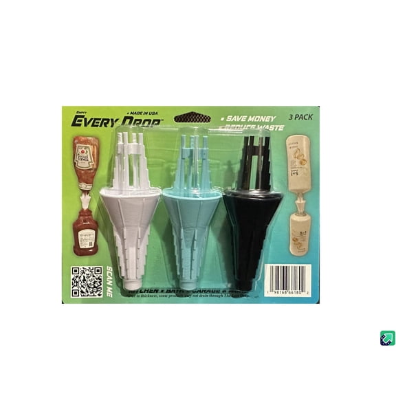 JCK Innovations Plastic Bottle Liquid Transfer, Other - 3pcs