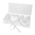 thumbnail image 1 of Empty Flower Gift Box Fillable Letters Container Decorative Cardboard Mother Day Decor Letter Shaped Box for Mom, 1 of 9