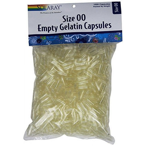 Pic Of Empty '1' Gel Capsules