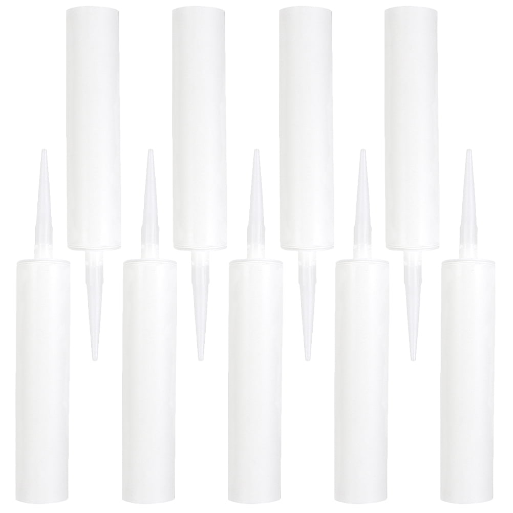 Empty Hose Latex Caulk Tubes Plastic Silicone Sealant Clear Liquid