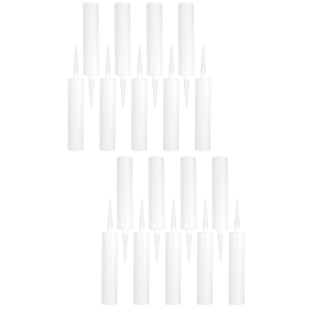 Empty Hose Reusable Caulk Tubes Storage Plastic Latex Sealant Caulking