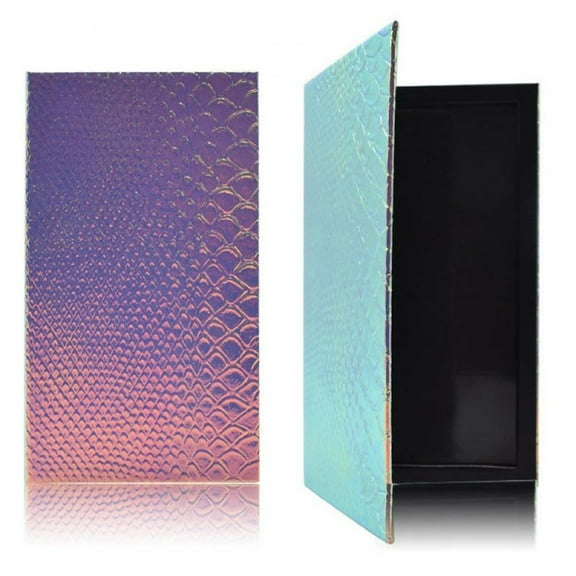 Empty Large Empty Eyeshadow Makeup Box Magnetic Cosmetics Palette Fish Scale DIY Storage Tray Box Holder