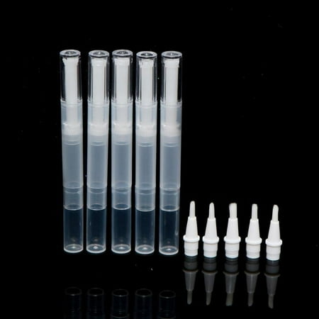 Empty Nail Oil Twist Pen Cosmetics Container Lip Gloss Applicators Liquid Tube