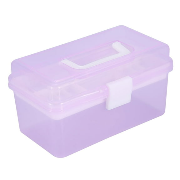 Empty Nail Storage Box, Nail Art Box, Woman Makeup Tools Travelling For Nail Art Decorations