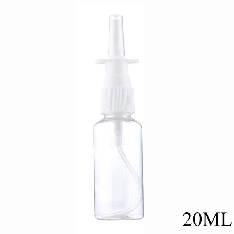 Empty Nasal Spray Bottles Pump Sprayer Mist Nose Spray Refillable