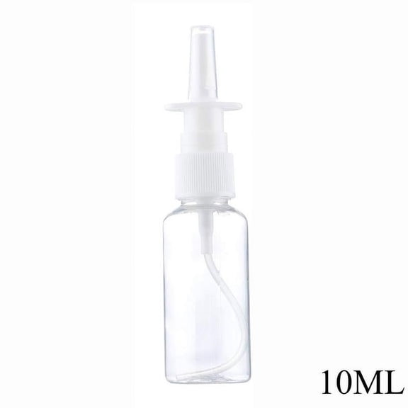 Empty Nasal Spray Bottles Pump Sprayer Mist Nose Spray Refillable Bottle P0M1