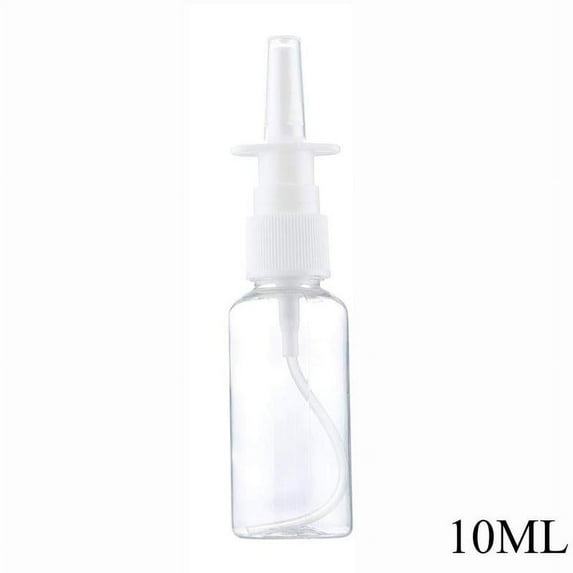 Empty Nasal Spray Bottles Pump Sprayer Mist Nose Spray Refillable Bottle P0M1