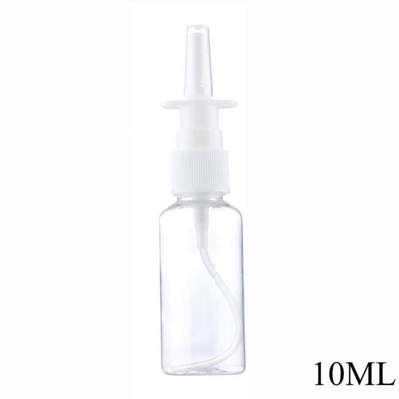 Empty Nasal Spray Bottles Pump Sprayer Mist Nose Spray Refillable Bottle I5G9