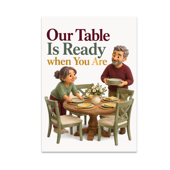 Empty Nest Beginnings - Family Tradition Enthusiast - 13x19 Poster Print