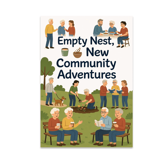 Empty Nest New Community Adventures Art - Retired Adults - 13x19 Poster Print