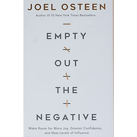 Pre-Owned Empty Out the Negative: Make Room for More Joy, Greater Confidence, and New Levels of Influence Paperback