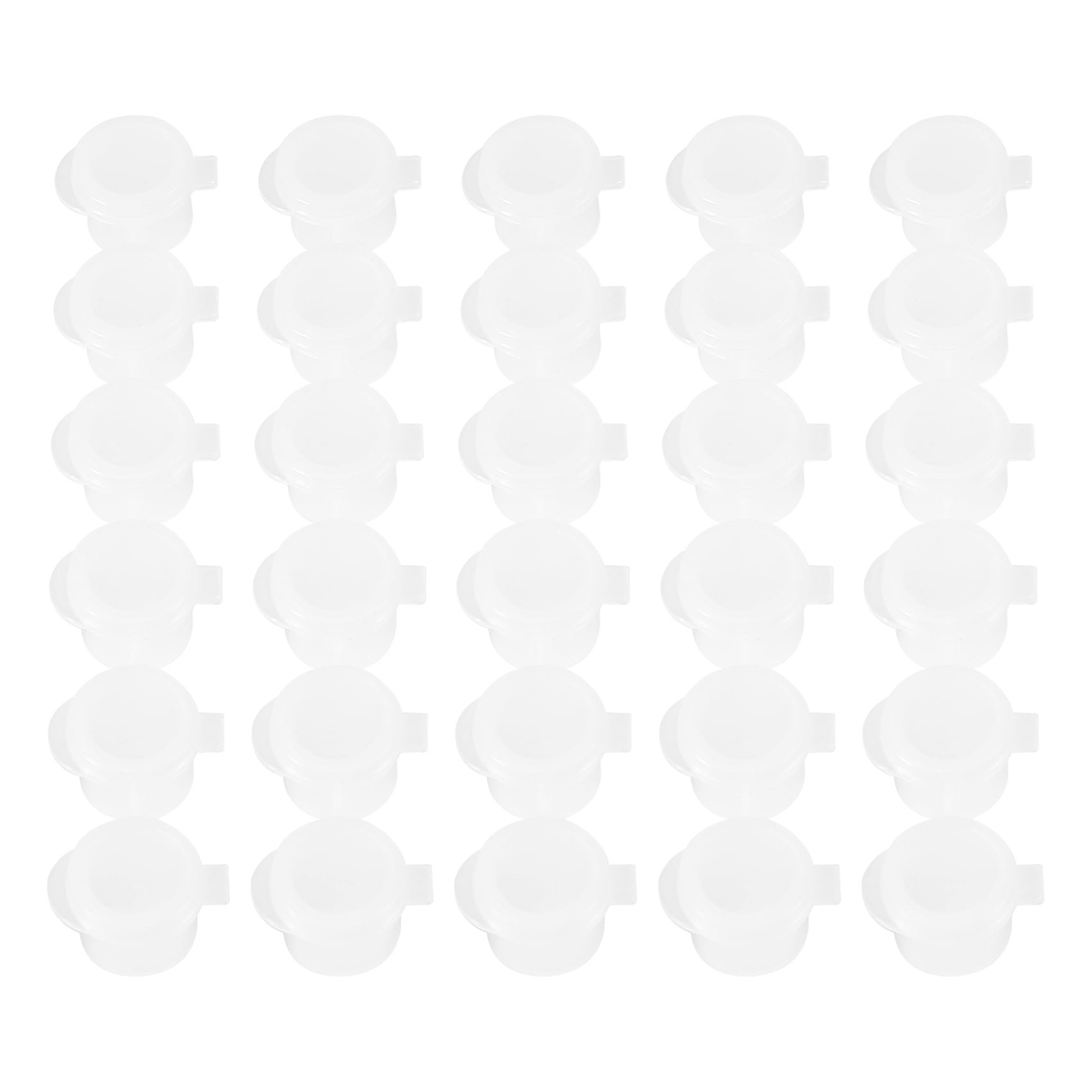 Empty Paint Strips Paint Pots 50Pcs, 300 Pots 2Ml Empty Paint Cup Pots