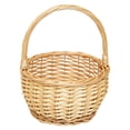 thumbnail image 1 of Empty Picnic Basket Wicker Picnic Hamper with Removable Liner for Outdoor Camping Park Family Picnic, A Storage Basket, 1 of 8