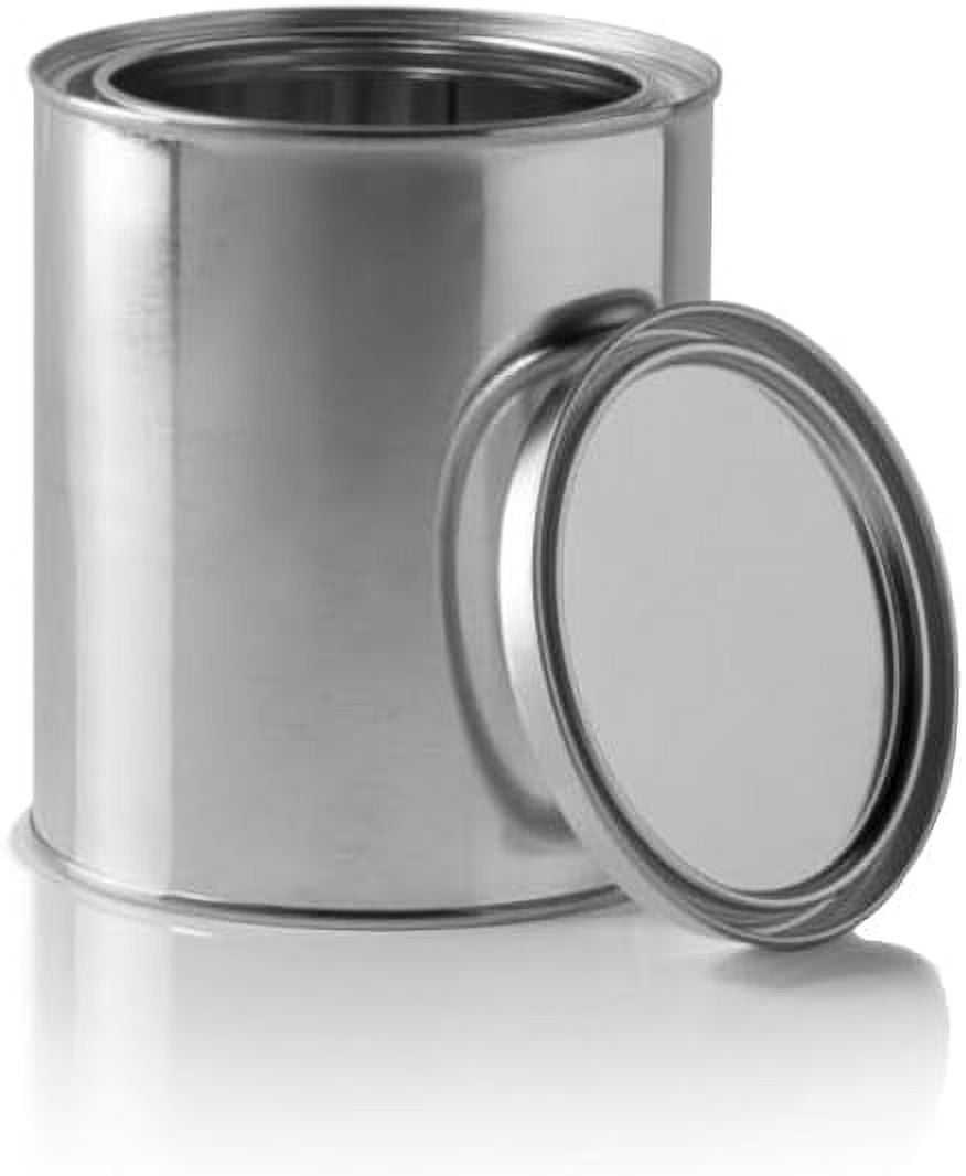 Empty Pint Paint Cans With Lids BOX OF 50 Empty Metal 16Oz Paint