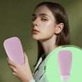 thumbnail image 1 of Empty Plastic Bottle Set for Cosmetics Shampoo and Shower Gel Travel Portable Extrusion Flip Top for Easy Squeezing and Leak Proof Storage Topliu, 1 of 8