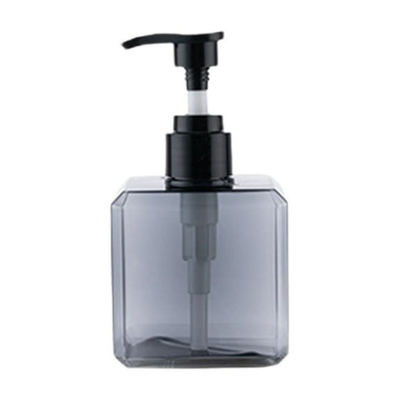 Empty Plastic Pump Bottle, Square Plastic Lotion Dispenser, Refillable Lotion Container, Leakproof Shampoo Pump Bottle for Body Wash, Creams, Moisturizer, Massage Oil