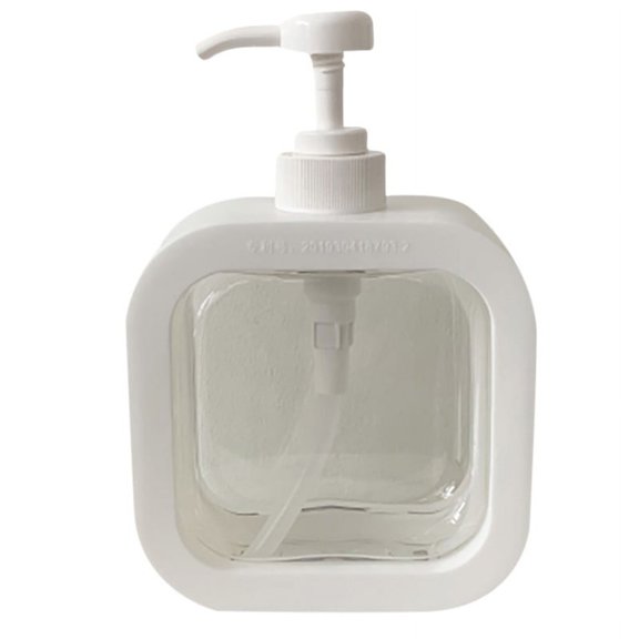 Empty Plastic Pump Bottles Dispenser 16oz/500ml Liquid Soap Dispenser Pump Lotion Refillable Empty Bottle Plastic Jar Cream