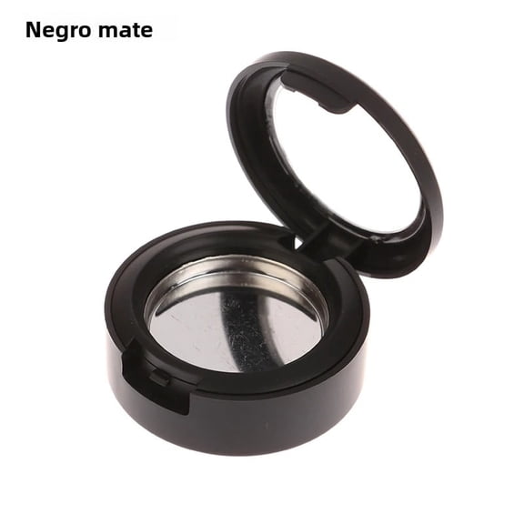 Empty Plastic Replacement Eyeshadow Case with Aluminum Plate for Blush and Makeup Powder, Refillable Makeup Box