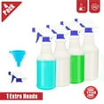 thumbnail image 1 of Empty Plastic Spray Bottle, 16oz, Reusable, Extra Adjustable Sprayer Nozzle, All Purpose (4 Pack), 1 of 4