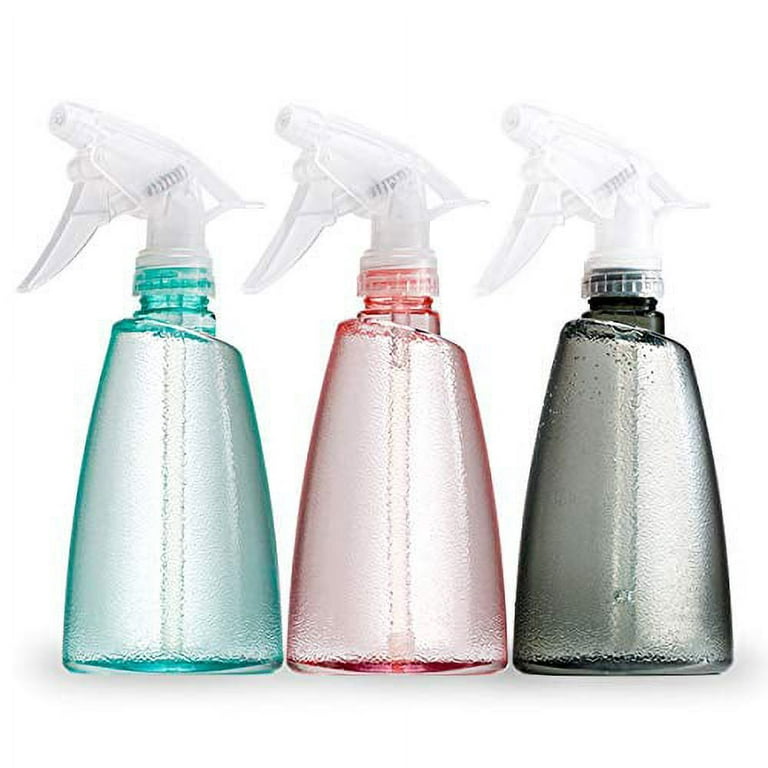 6 Pcs Spray Bottles 17 oz / 500ml Empty Colorful Adjustable Nozzle Spray  Bottles with 1 Funnel Essential Oils Travel Spray Bottles for Cleaning