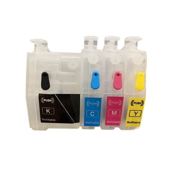 Empty Refillable Cartridges Compatible Replacement for Brother LC3017 3017XXL LC3019 3019XXL MFC-J5330DW, MFC-J6930DW, MFC-J6530DW, MFC-J6730DW, MFC-J5335DW Printer