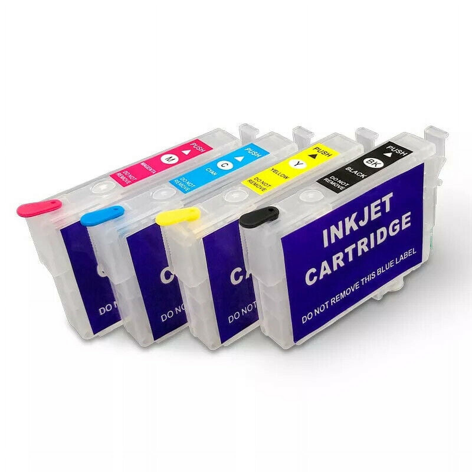Refillable Ink Cartridge for Epson XP-2200 XP-2205 XP-3200 XP-3205 XP-4200  XP-4205 WF-2910DWF WF-2950 Printer No Chip