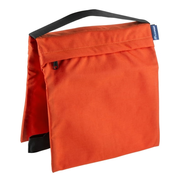 Flashpoint Empty Saddle Sandbag, Water-Resistant Cordura Nylon - (35 lb Capacity, Orange)