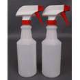 thumbnail image 1 of Empty Spray Bottles (16oz/2 Pack) - Adjustable Spray Bottles for Cleaning Solutions - Leak & Clog Free - HDPE Spray Bottle for Plants, Pets, Bleach Spray, Vinegar, BBQ and Rubbing Alcohol., 1 of 7