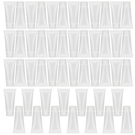 Empty Squeeze Bottle, Travel Tube Sets 20Ml Plastic Squeeze Bottles  For Toothpaste For Shampoo For Lotion For Cleanser