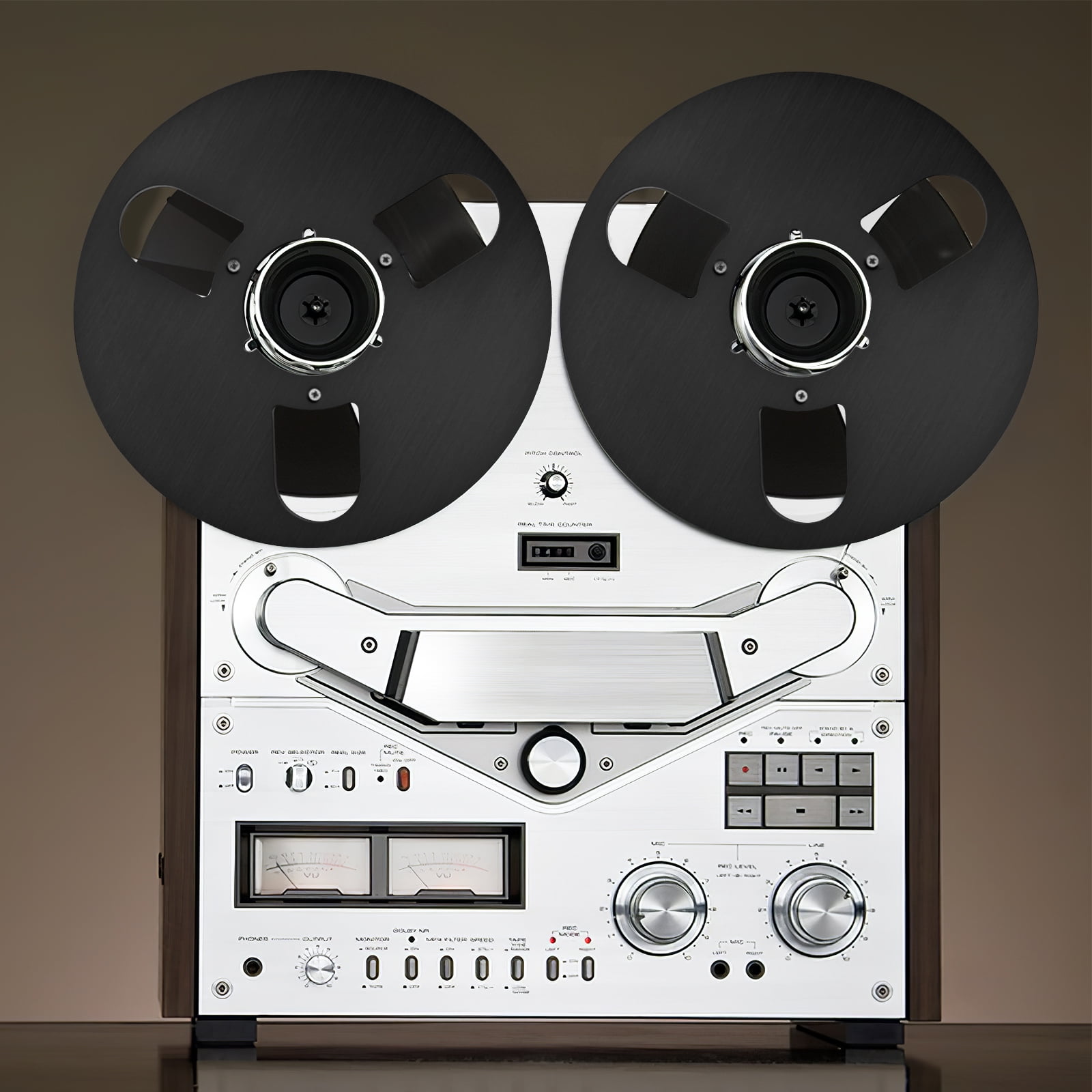 Empty Tape Reel Universal 3 Holes Aluminum Alloy Take Up Reel Recorder