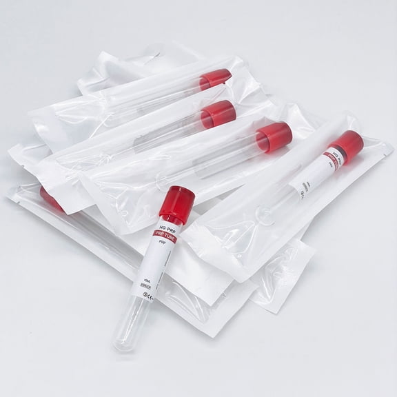 Empty Tubes Platelet Rich Fibrin 10ml PRF Tubes with No Additive Test Tube