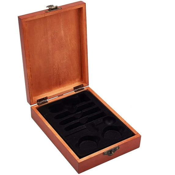 Empty Wax Seal Stamp Wood Box Retro Wooden Box for Wax Seal Stamp Kit Storage and Gift