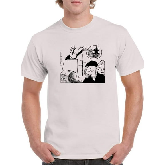 Empty Words T-Shirt Men -Wilfred Hildonen Designs, Male 3X-Large