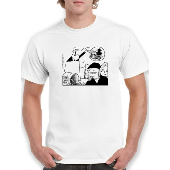 Empty Words T-Shirt Men -Wilfred Hildonen Designs, Male Small