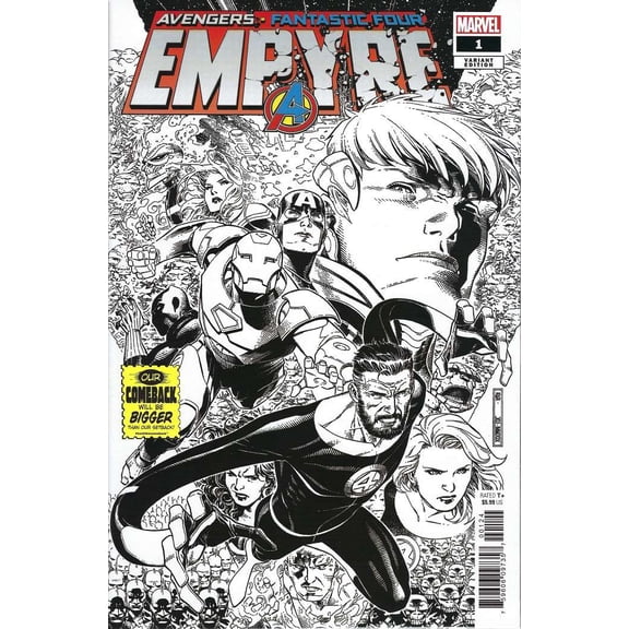 Empyre #1T VF ; Marvel Comic Book