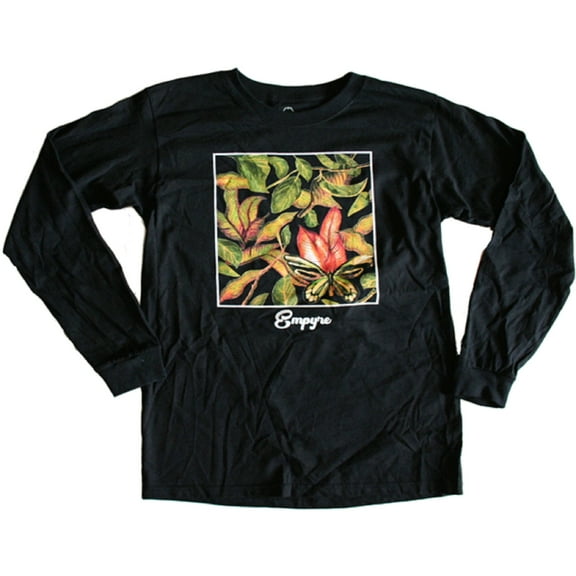 Empyre Butterfly-Leaf Men's Long Sleeve T-Shirt - (Medium)