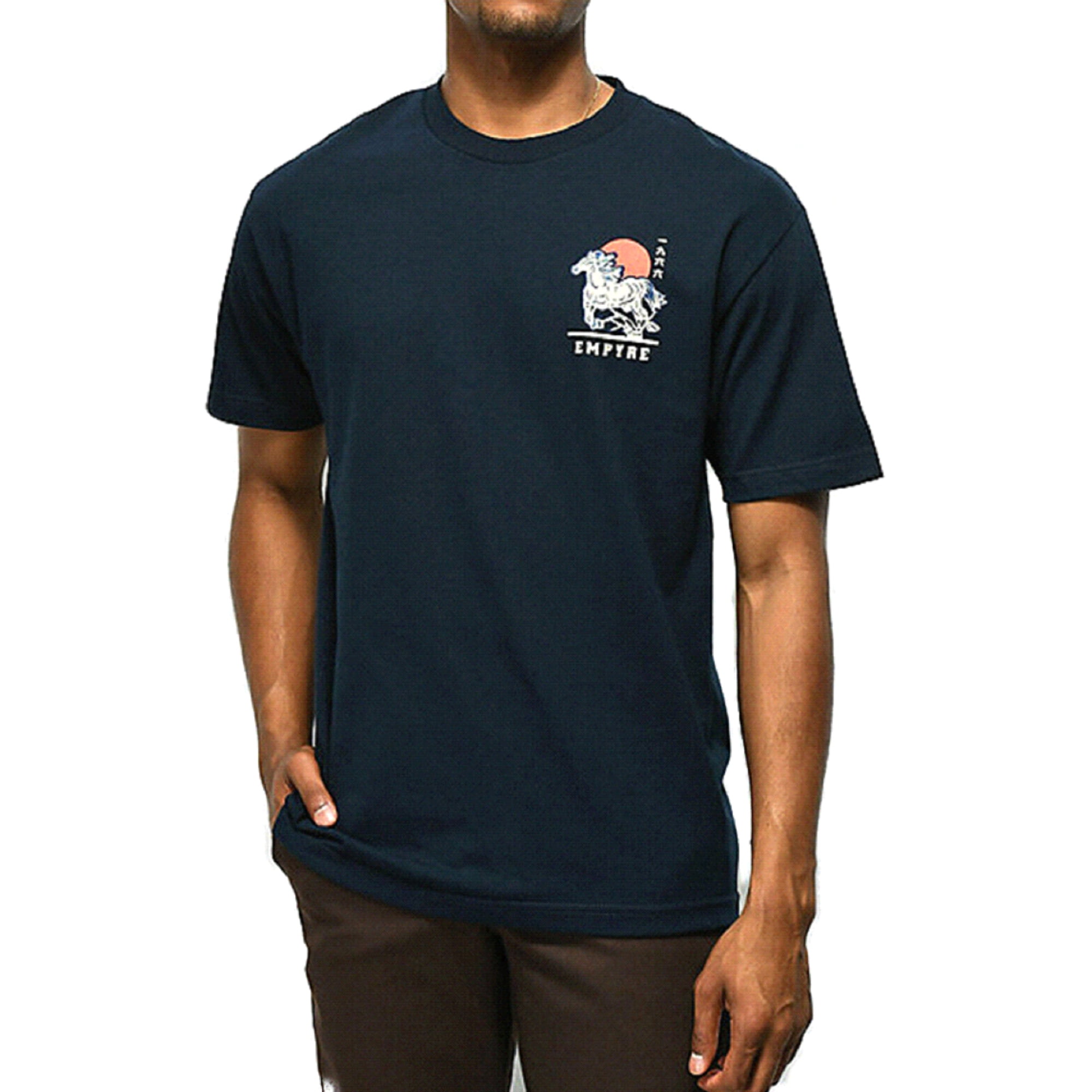 Empyre Stallion Men's Blue T-shirt (Medium) - Walmart.com