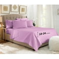 thumbnail image 1 of Empyrean Bedding  18"-24" Extra Deep Pocket Sheets Set - Ultra Soft Luxury Bed Sheet Set California King - Lavender Dream, 1 of 9