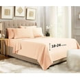 thumbnail image 1 of Empyrean Bedding  18"-24" Extra Deep Pocket Sheets Set - Ultra Soft Luxury Bed Sheet Set California King - Pale Blush, 1 of 9