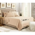 thumbnail image 1 of Empyrean Bedding  18"-24" Extra Deep Pocket Sheets Set - Ultra Soft Luxury Bed Sheet Set Full - Taupe Sand, 1 of 9