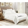 thumbnail image 1 of Empyrean Bedding  18"-24" Extra Deep Pocket Sheets Set - Ultra Soft Luxury Bed Sheet Set Full - White, 1 of 9