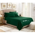 thumbnail image 1 of Empyrean Bedding  18"-24" Extra Deep Pocket Sheets Set - Ultra Soft Luxury Bed Sheet Set King - Hunter Green, 1 of 9