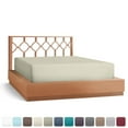 thumbnail image 1 of Empyrean Bedding Double Brushed Microfiber 14" - 16" Deep Pocket Fitted Sheet, King, Sage Olive Green, 1 of 5