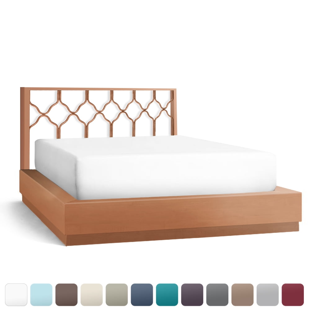 Empyrean Bedding Double Brushed Microfiber 14" 16" Deep Pocket Fitted