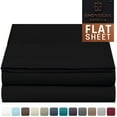 thumbnail image 1 of Empyrean Bedding Premium Flat Sheet – “110 GSM” Double Brushed Microfiber Extra Thick and Comfortable Flat Sheets, Luxurious & Soft Hotel Single Top Bed Sheet Hypoallergenic, Twin, Burgundy Red, 1 of 5