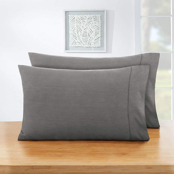 Empyrean Bedding Set of 2 Pillow Cases, King Pillowcase Premium Microfiber, King Size 20"X40" Charcoal Gray